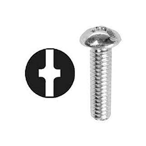 Dottie RMC6322 #6-32 x 2 in. Phillips/Slotted Round Head Machine Screw, 100-Pack