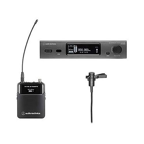 Audio Technica ATW-3211/831 3000 Series Wireless Lavalier Microphone System, DE2 Band