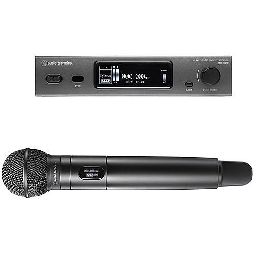 Audio-Technica ATW-3212/C510 Wireless Handheld Microphone System, DE2 Band
