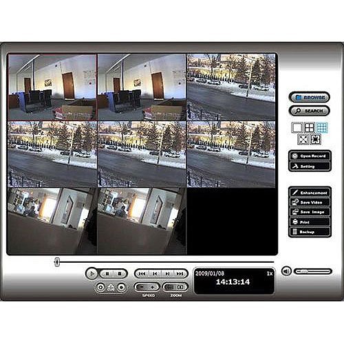 NUUO SCB-IP+ 08 IP Camera Software, NVR Software