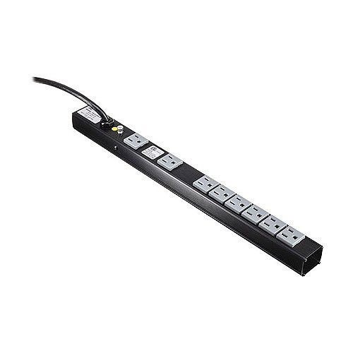 Middle Atlantic PD-815SC-NS Slim Power Strip, 8 Outlet, 15A