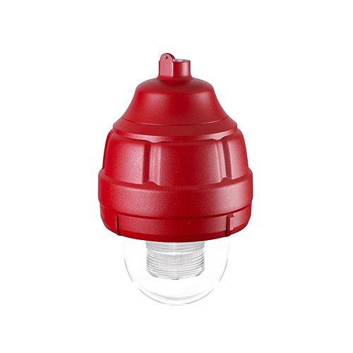 Federal Signal FSEX-24PMR-MOD Explosion Proof Strobe Light, 4-Wire, In-Rush Limited, Red