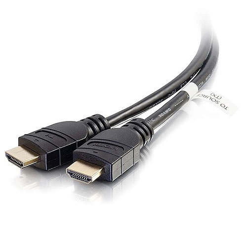 C2G 41413 Active High Speed HDMI Cable 4K 60Hz, In-Wall, CL3-Rated, 25' (7.6m)