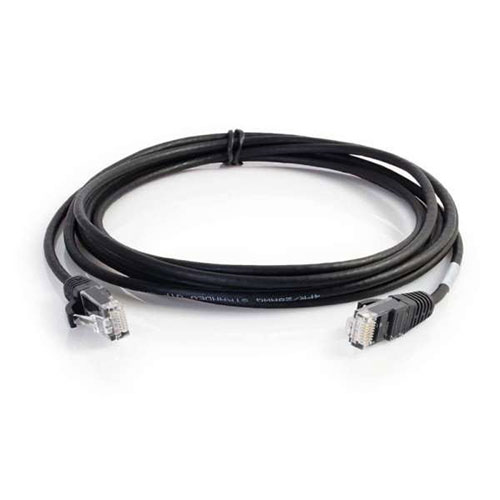 Quiktron 576-RD35-010 Q-Series CAT6 28 AWG Patch Cable, 10' (3m), Black