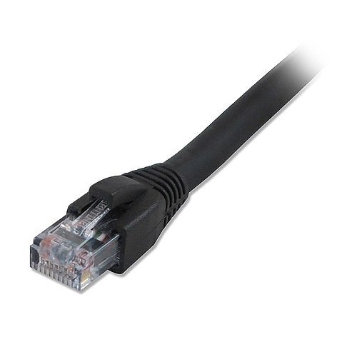 Comprehensive CAT6-7BLK CAT6 Patch Cable, 550 MHz, Snagless, USA Made, TAA Compliant, 7' (2.1m), Black