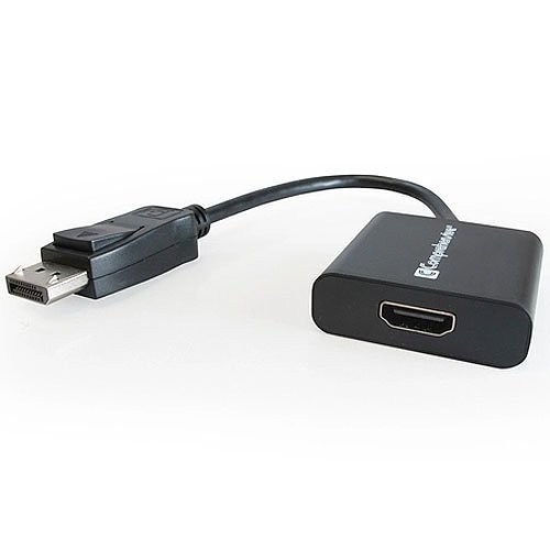 Comprehensive DP2HDJA DisplayPort Male to HDMI Female Active Adapter Cable, 1'