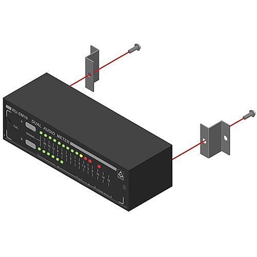 RDL MB-1 Flat Surface Mounting Kit, RU, ST and TX Series, Compatible with RDL STICK-ON, TX or RACK-UP Module