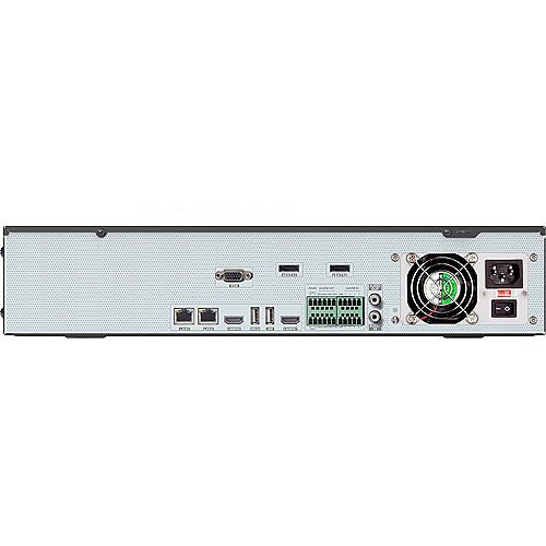 Speco N32NRE128TB 32-Channel 4K H.265 with Facial Recognition and Smart Analytics NVR, 8 SATA Ports, 112TB