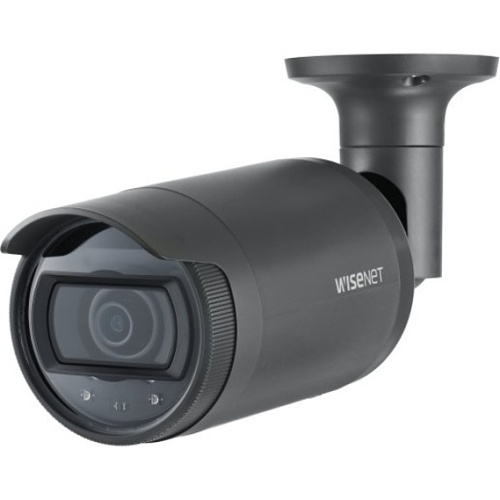 Hanwha LNO-6012R Wisenet L-Series 2MP Outdoor IR Bullet Camera, 2.8mm Fixed Lens