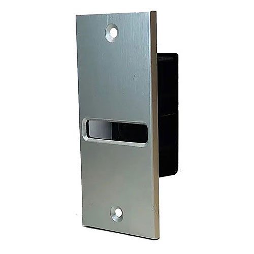 Hanwha SHD-46VDE Flush Door Jamb Housing for XNB-6001 and PNM-9000QV Cameras using SLAT4680V/A Lens Modules, Silver