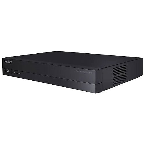 Hanwha XRN-420S Wisenet X-Series 4K 4-Channel NVR with AI Search, 50Mbps, HDD Not Included