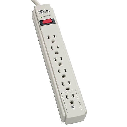 Tripp Lite PS615 Contacts Bar Power It! with 6 Outlets, 4.57m (15')