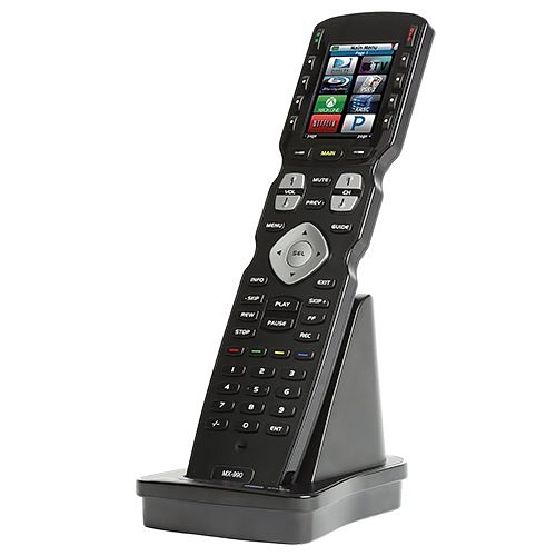 URC MX-990 Programmable IR/RF Remote Control with 2.4" Color LCD Screen