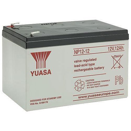 Yuasa NP12-12 12V 12Ah Valve Regulated SLA Battery