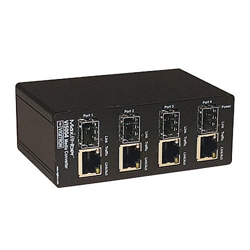 Vigitron VI5004 5 Port PoE 10/100 Mbps Harden L2 Network Switch