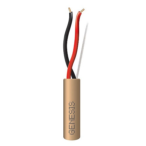 Genesis 45111013A 16/2 Solid Plenum Fire Cable, Beige, 1000' (304.8m) Reel