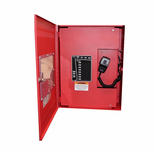 Eaton SAFEPATH SP40S In-Building Mass Notification System, 120 V, 25/70/100V, UL 864/1711, Red