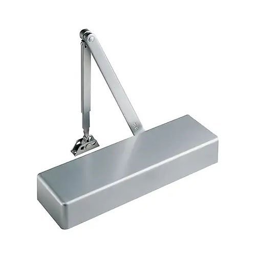 Yale PR4400 689 4400 Series Institutional Door Closer with Parallel Rigid Arm, Aluminum Painted