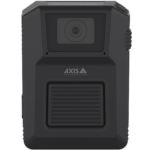 AXIS W101 1080p Body Worn Camera, 2.1mm Lens, 24-Pieces, Black