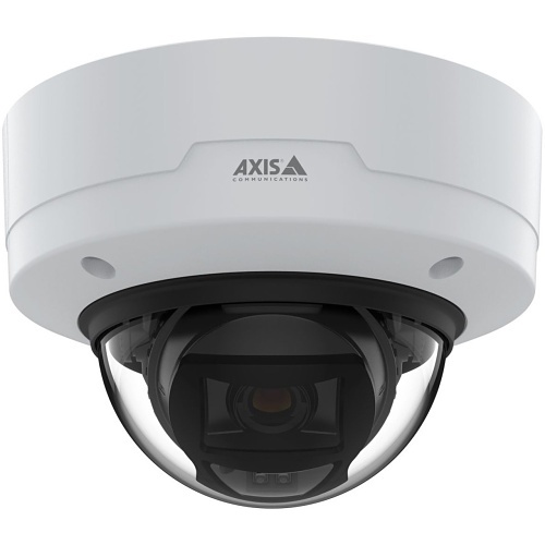 AXIS P3265-LVE P32 Series 2MP Outdoor Vandal Resistant Fixed Dome IR WDR IP Camera, 3.4-8.9mm Varifocal Lens