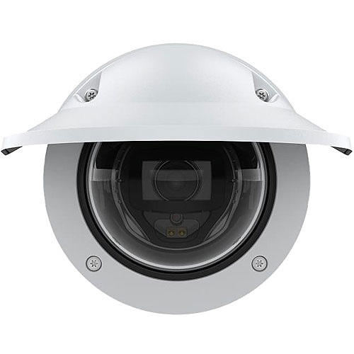 AXIS P3267-LVE P32 Series 5MP Outdoor Vandal Resistant Fixed Dome IR WDR IP Camera, 3-8mm Varifocal Lens (Replaces P3227-LVE)