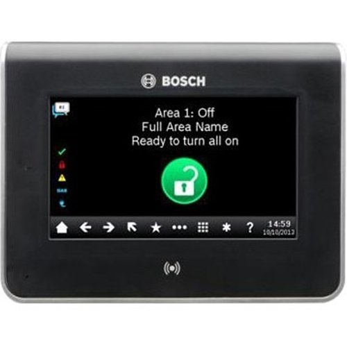 Bosch B942 Touch Screen KP Prox/Input/Output, Black