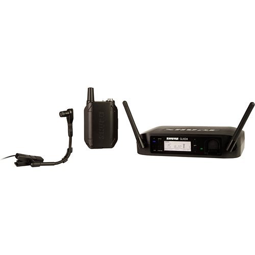 Shure Digital Wireless Instrument System With Beta 98h/C Clip-On Gooseneck Microphone