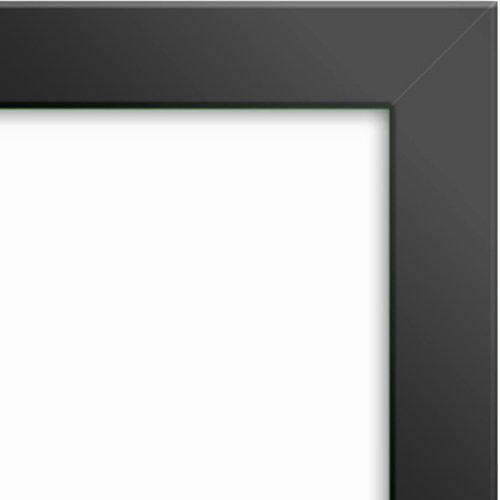 DA-LITE 24414 60 x 96" UTB Contour Fixed Frame Screen, HD Progressive 1.1, Acid Etched Black Frame