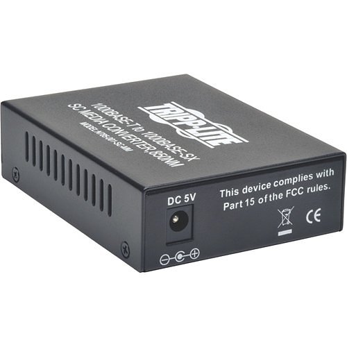 Tripp Lite SC Multimode Fiber Media Converter Gigabit 10/100/1000 RJ45 550M 850nm