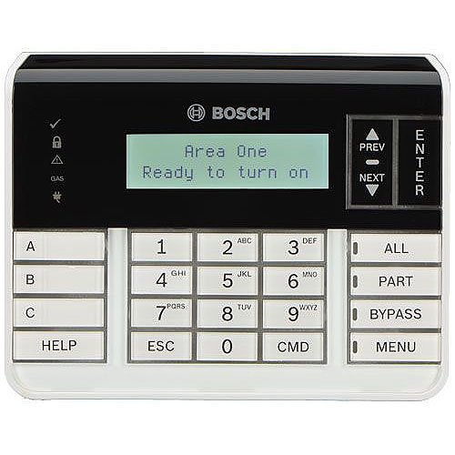 Bosch B4512-C-920 28-Point IP Alarm Control Panel Kit with Medium Enclosure, Transformer and Keypad