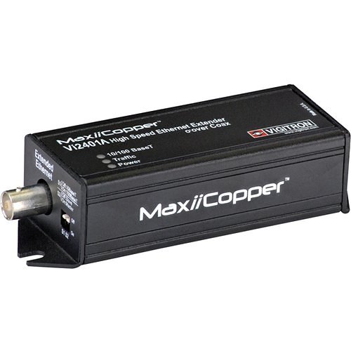 Vigitron Vi2401A MaxiiCopper High-Speed Ethernet Extender over Coax