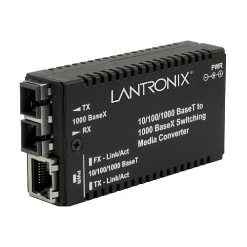 Transition Networks Mini Gigabit Ethernet Media Converter 10/100/1000base-T To 1000base-Sx/Lx
