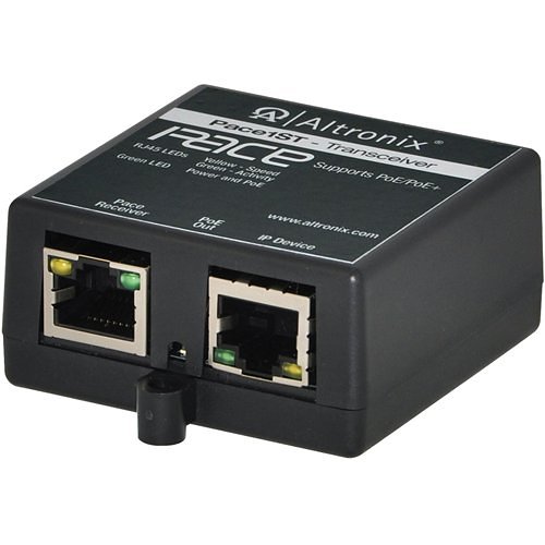 Altronix IP and PoE+ Over Extended Distance CAT5e - mini Transceiver