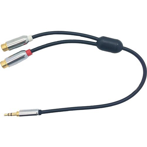 W Box 3.5mm to RCA Y Cable