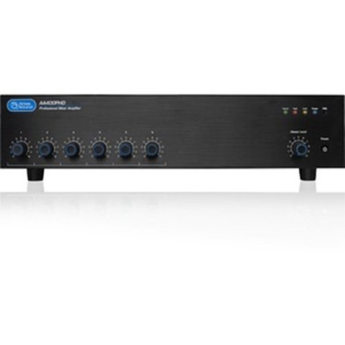 AtlasIED AA400PHD 6-Input Channel, 400W Mixer Amplifier with Automatic System Test (PHD)