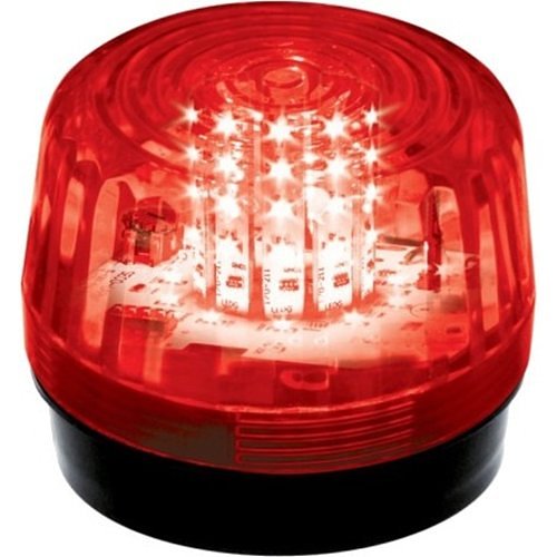 Enforcer Red LED Strobe Light - 12 LEDs, Flash only, 6~12 VDC