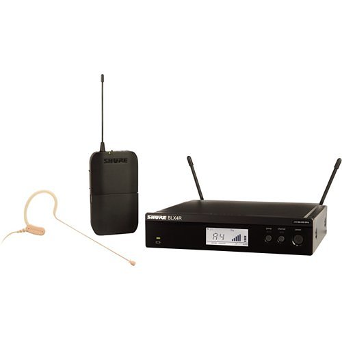 Shure Blx14r/Mx53 Wireless Rack-Mount Presenter System With Mx153 Earset Microphone