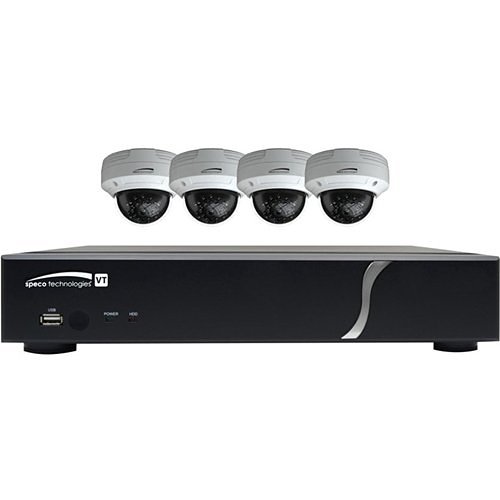 Speco 4 Ch. HD-TVI Digital Video Recorder and HD-TVI Camera Kit