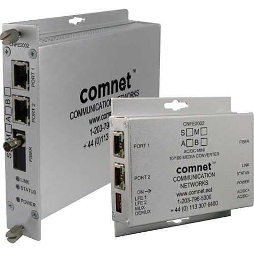 ComNet 2 Channel 10/100 Mbps Ethernet 1550/1310nm