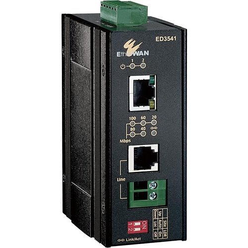 EtherWAN Hardened 10/100BASE-TX Ethernet Extender
