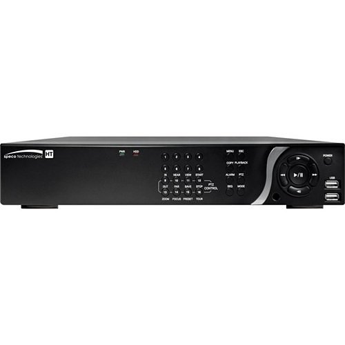 Speco 8 Channel IP Hd-Tvi & Analog Full Hybrid Video Recorder