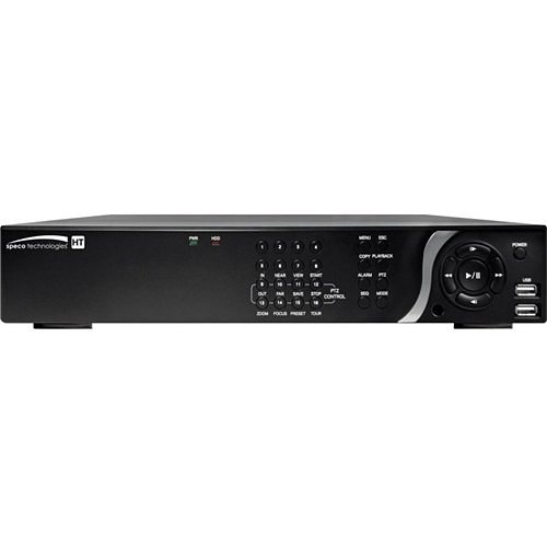 Speco 8 Channel IP, HD-TVI & Analog Full Hybrid Video Recorder