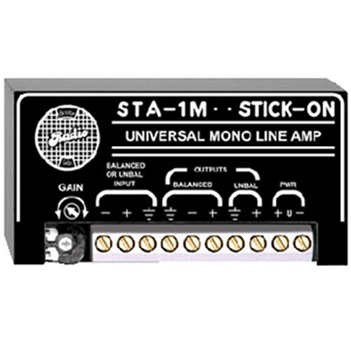 RDL Stick-On STA-1M Amplifier - 1 Channel