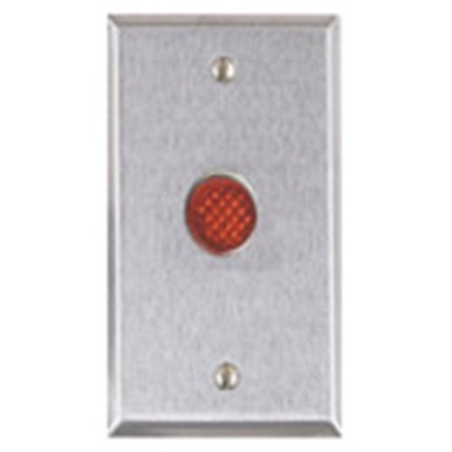 Alarm Controls RP-28L WH Single Gang LED Faceplate