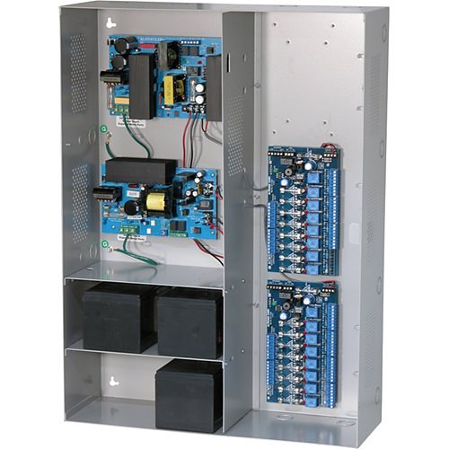 Altronix MAXIMAL75 Access Power Controller with Power Supply/Charger, 16 Fused Relay Outputs, 1 P/S 24VDC at 9.7A and 1 P/S 12VDC at 9.5A, 115VAC, BC800 Enclosure