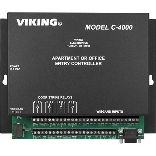 Viking Electronics C-4000 Apartment/Office Entry Controller