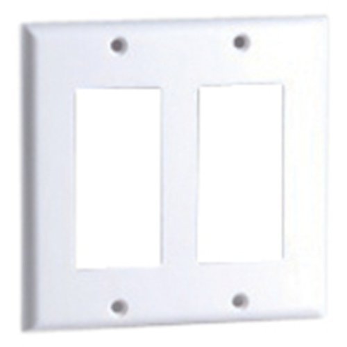 DataComm Two Gang Decor Wall Plate