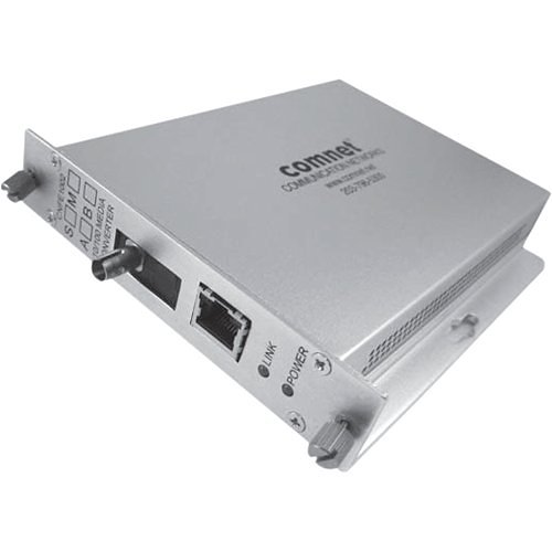 ComNet 10/100 Mbps Ethernet Electrical to Optical Media Converter