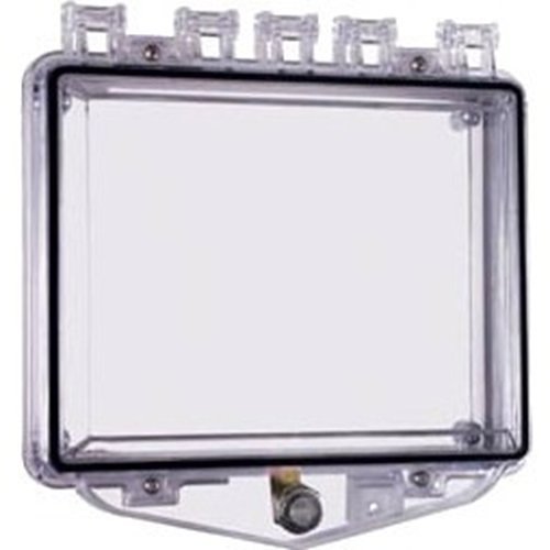 STI Polycarbonate Enclosure with Open Spacer for Flush Mount & Key Lock