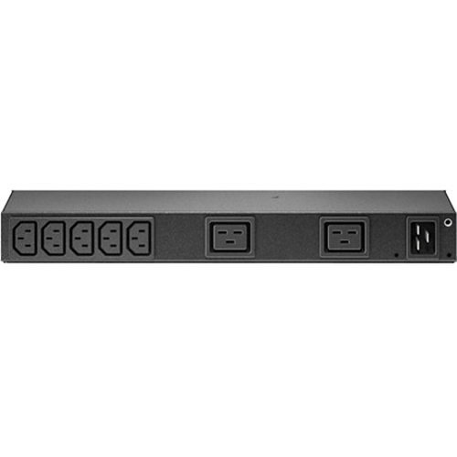 APC AP6120A Rack PDU, Basic, 0U/1U, 100-240V/20A, 220-240V/16A, (7) C13, (2) C19